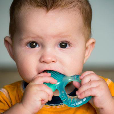 Child teething
