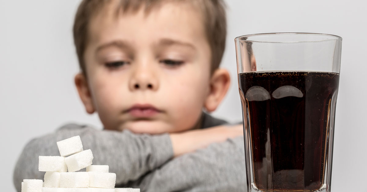 How carbonated drinks and juice affects children’s teeth